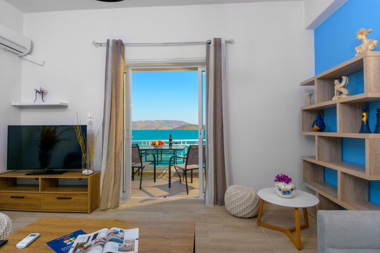 Margarita'S Seafront Luxury Apartment Elounda  Exterior photo